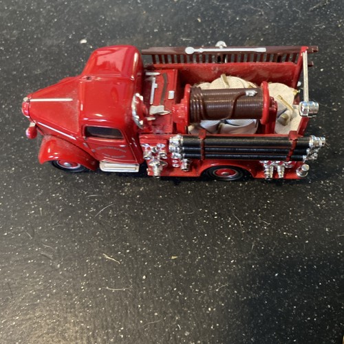 British bedford fire - fire, truck