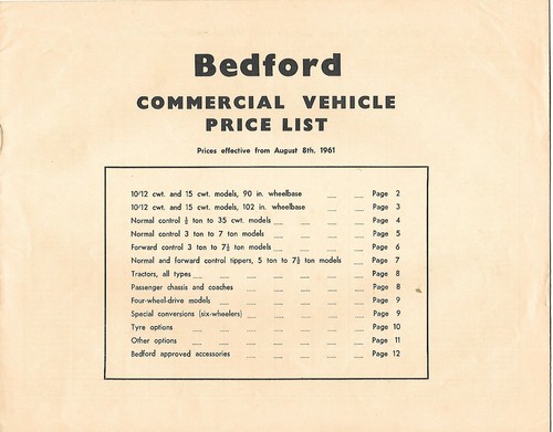 Truck price list bedford - -,