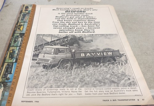 1966 bedford truck australian - bedford,