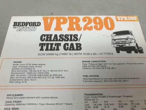 1975 bedford isuzu - by,