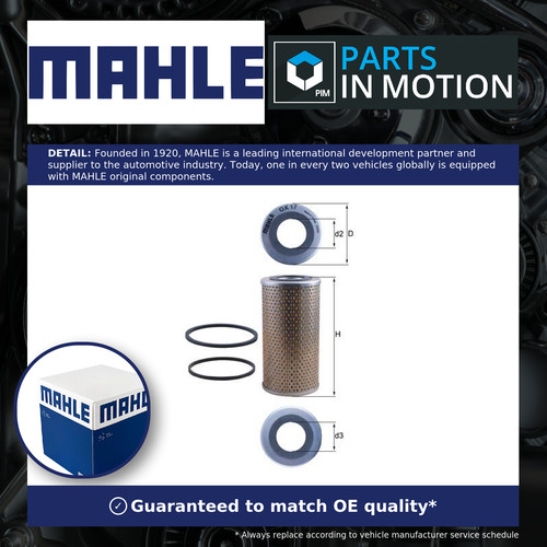 Oil filter fits - oil, mg