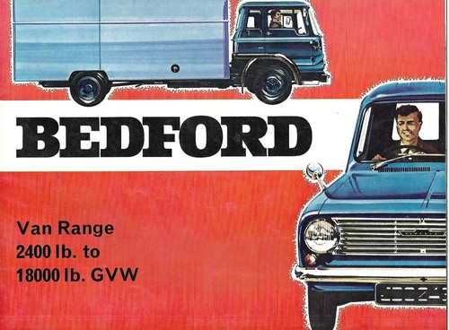 Truck brochure bedford van - truck,