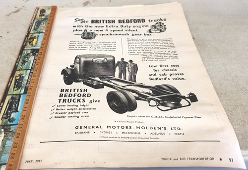 1951 british bedford trucks - 1951,