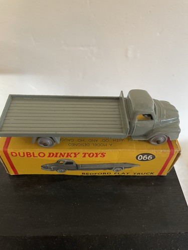 Dinky dublo grey bedford - dublo, flat