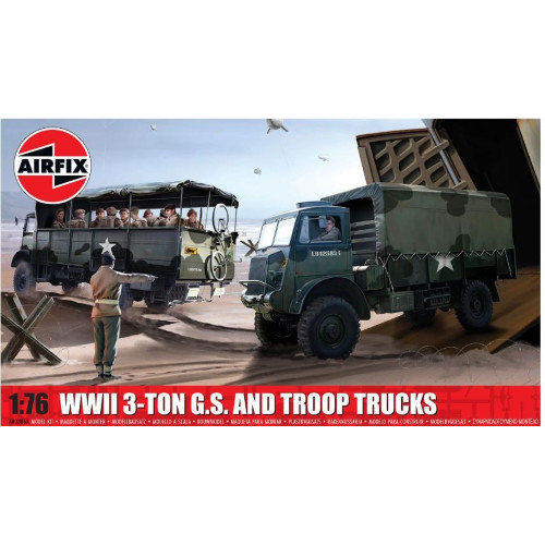 Troop trucks bedford wwii - trucks, ql