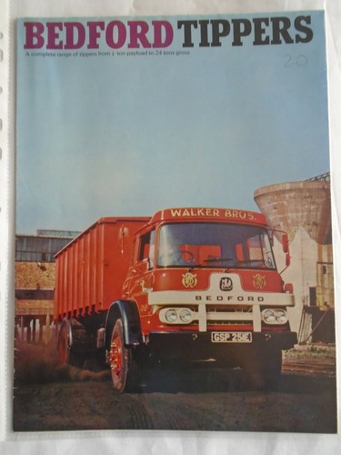 Bedford tippers trucks - tippers,