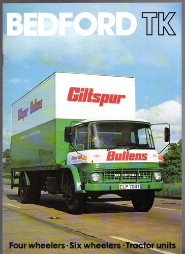 Bedford truck 1980 uk - bedford, tk