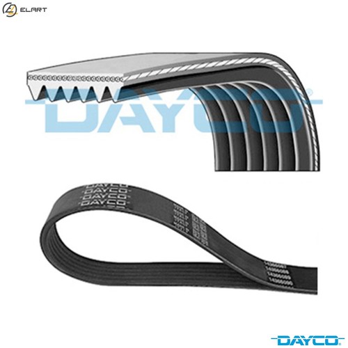 Vribbed belt 6pk1107hd - 6pk1107hd, for