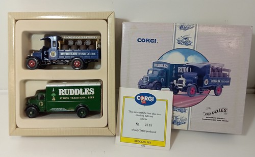 Corgi ruddles truck - ruddles, set