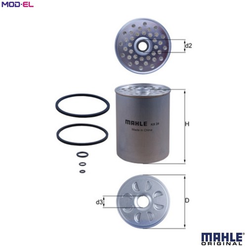 Fuel filter 24d for - kx,