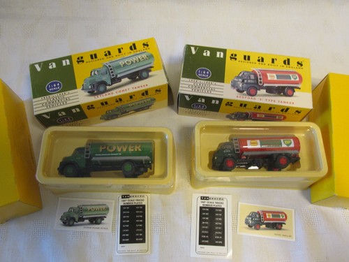 Lledo vanguards tanker trucks - lledo,