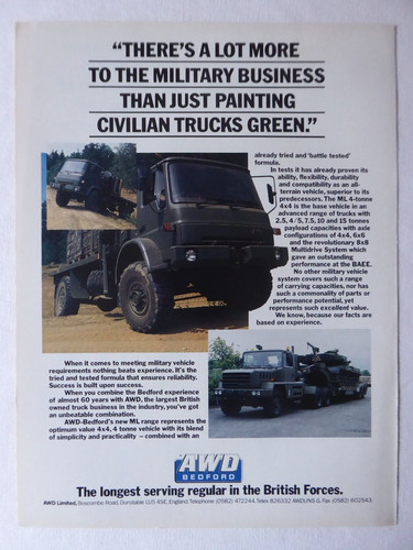 1989 pub awd bedford 4x4 - bedford,