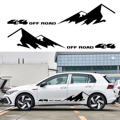 Mountains truck vinyl stickers - truck,