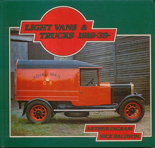 Light vans trucks 1919 39 - vans, &