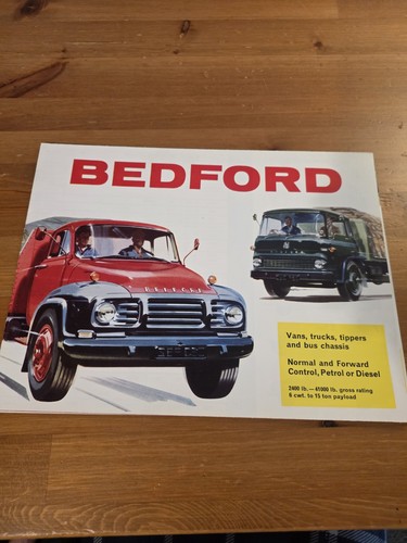 Bedford trucks range - range, brochure