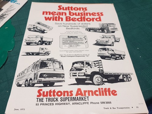 1972 bedford trucks - , &