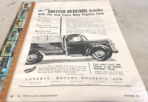 1951 british bedford trucks - 1951,