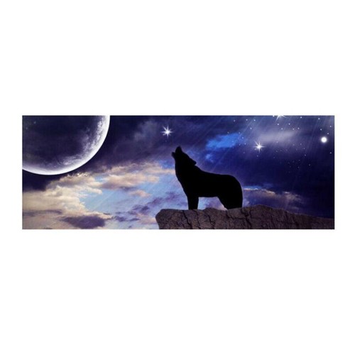 X58 wolf howling sticker - wolf,