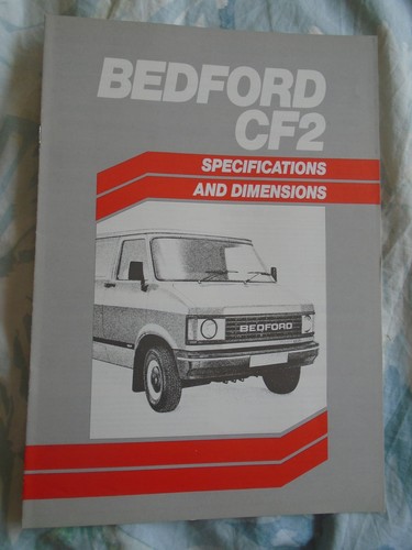 Bedford cf2 specifications - cf2, &