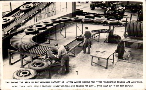 Luton vauxhall car - vauxhall, factory