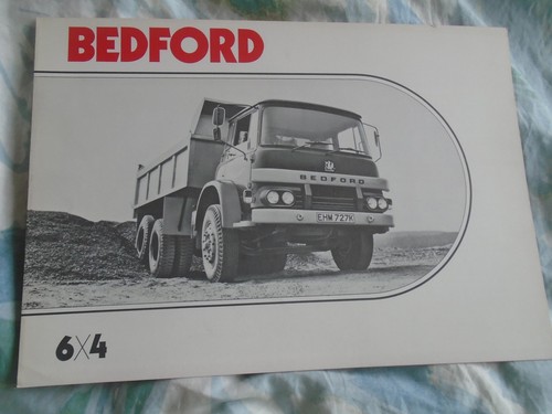Bedford 6x4 truck brochure - bedford,